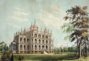 Bridgeport Prints: Iranistan, an oriental ville (near Bridgeport, Connecticut)