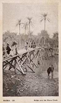 Basra Prints: Iraq - Basra - Bridge over the Khora Creek