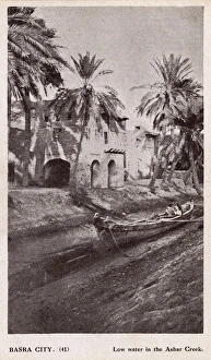 Iraq - Basra - Low Water in the Ashar Creek