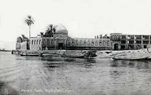 Mausoleum Prints: Iraq - Ezra's Tomb on the right bank of the River Tigris