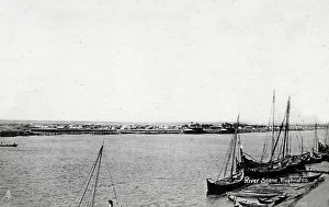 Euphrates Prints: Iraq - River Scene on the Euphrates River