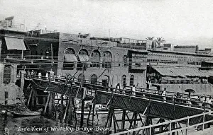 Wires Prints: Iraq - Side View of the Whiteley Bridge, Basra