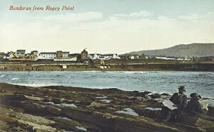Ireland, County Donegal - Bundoran from Rogey Point