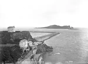 Irelands Eye and Howth Harbour