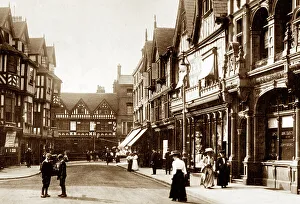 Irelands Prints: Irelands Mansion, Shrewsbury early 1900's