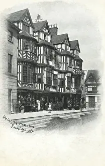 Tenements Prints: Irelands Mansion, Shrewsbury, Shropshire