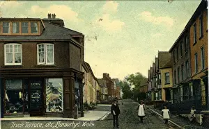 Llandrindod Prints: Irfon Terrace, Llanwrtyd Wells, Brecknockshire