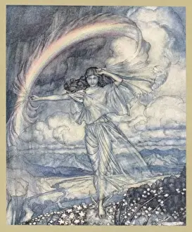 Rain Bow Prints: Iris Makes Rainbow