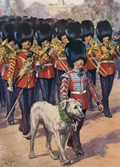 Mascots Prints: Irish Guards & Mascot