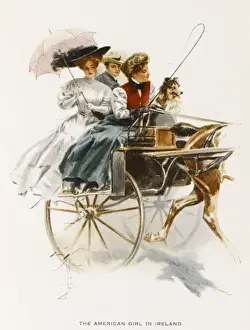 Enjoy Prints: Irish Jaunting Car 1909