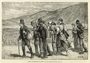 Irish Emigrants Leaving