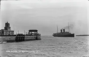 Holyhead Prints: The Irish Mail at Holyhead