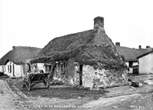 Wicklow Prints: An Irish Mud Cabin, Co Wicklow