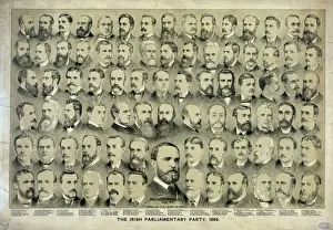 The Irish parliamentary party, 1886