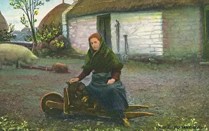 Barrow Gallery: An Irish peasant girl