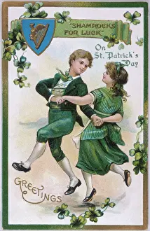 Two Irish People Dance