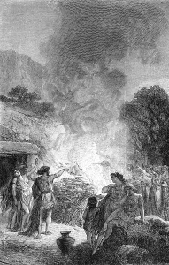 Cremation Prints: IRON AGE FUNERAL