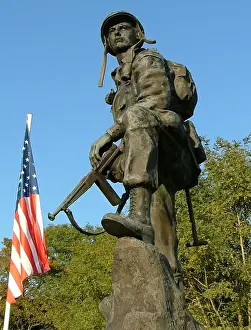 Iron Mike US Paratrooper Memorial Normandy