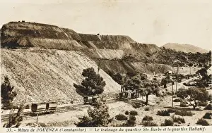 Mines Prints: Iron Ore Mines at Ouenza, Algeria