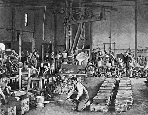 Images Dated 17th August 2012: Iron Smelting / Germany