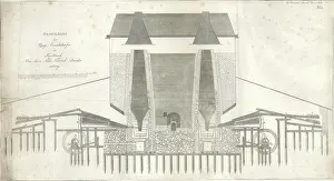 1783 Prints: Iron smelting works, Siberia
