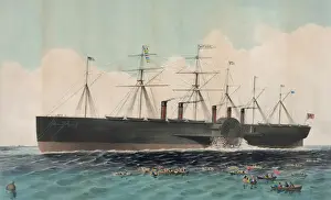The iron steam ship Great Eastern 22, 500 tons: constructed u