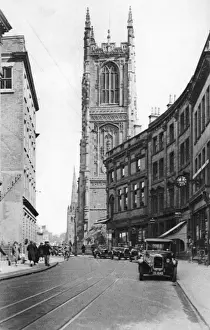 Irongate and Cathedral, Derby