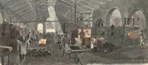 Images Dated 17th August 2012: Ironworks, Germany, 1901