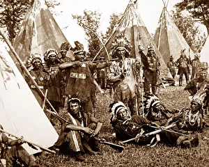 Iroquois Prints: Iroquois Indians, Canada