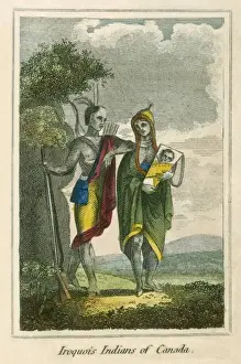 Iroquois Prints: Iroquois Indians - Canada