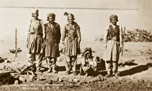 Tribesmen Prints: Irregular corps of tribesmen - Khyber Pass