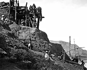 Irrigation Prints: Irrigation from the River Nile, Egypt