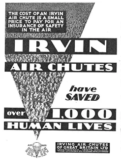Lives Prints: Irvin Air Chute Parachutes Have Saved 1, 000 Lives