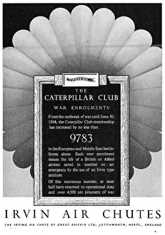 Irvin Air Chutes - Caterpillar Club War Enrolments