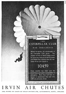 Irvin Prints: Irvin Air Chutes - Caterpillar Club War Enrolments