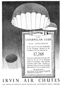 Irvin Prints: Irvin Air Chutes - Caterpillar Club War Enrolments