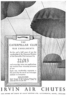 Irvin Air Chutes - Caterpillar Club War Enrolments
