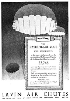 Irvin Prints: Irvin Air Chutes - Caterpillar Club War Enrolments