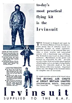 Irvin Prints: Irvin Air Chutes : Para Suits: Parachutes : Caterpillar Club