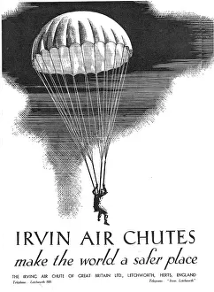 Irving Prints: Irvin Air Chutes - Parachutes