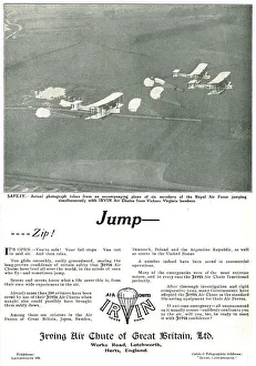 Irvin Air Chutes - RAF Parachutists