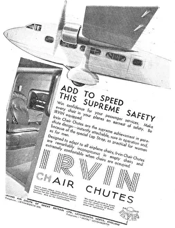 Irvin Prints: Irvin Chair Chute Parachutes