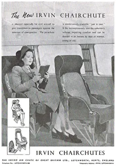 Irvin Prints: Irvin Chairchutes For Civil Aircraft Passengers