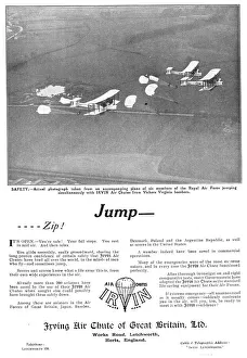 Irvin Prints: Irvin Parachutes 1930