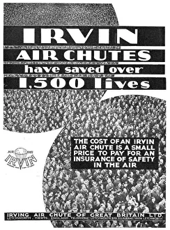 Irvin Prints: Irvin Parachutes: Air Chute