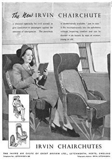 Irvin Prints: Irvin Parachutes - Irvin Chairchutes 1947