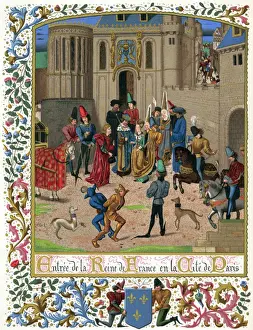 Pointed Prints: Isabeau De Baviere 1389