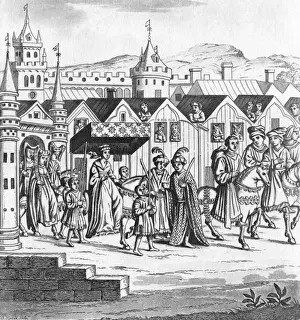1385 Prints: Isabel of Bavaria / Paris