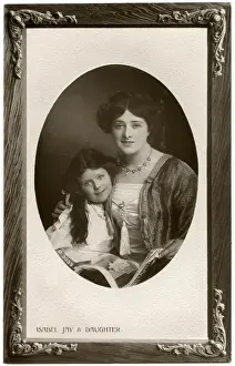 Edwardain Prints: Isabel Jay with her daughter