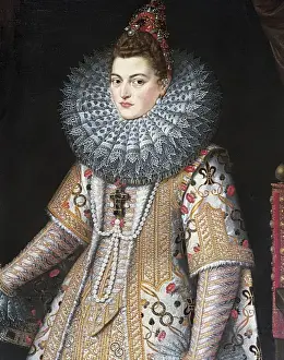 Regal Prints: ISABELLA Clara Eugenia (1566-1633). Infanta of